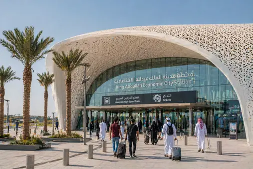 مقاعد الدرجة الاقتصادية في قطار الحرمين السريع