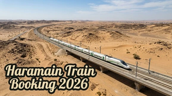 Haramain Train Booking route from Makkah to Madinah